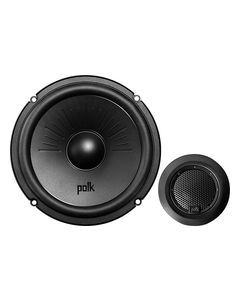 Polk Audio - 6-1/2" Component Speakers with Polymer-/Mica-Composite Cones (Pair) - Black