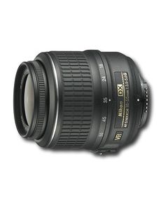 Nikon - AF-S DX NIKKOR 18-55mm f/3.5-5.6G VR Standard Zoom Lens - Black