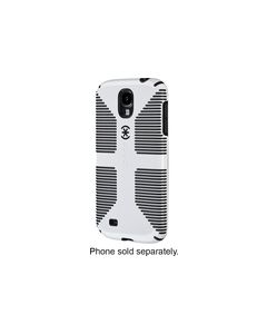 Speck - CandyShell Grip Case for Samsung Galaxy S 4 Cell Phones - White/Black