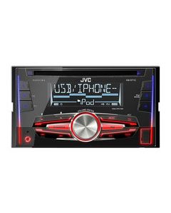 JVC - CD - Apple® iPod®-Ready - In-Dash Receiver with Remote - Black