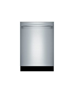 Bosch - 300 Series 24" Top Control Tall Tub Built-In Dishwasher with Stainless-Steel Tub - Stainless Steel