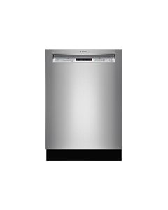 Bosch - 300 Series 24" Tall Tub Built-In Dishwasher with Stainless-Steel Tub - Stainless Steel