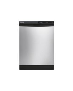 Frigidaire - Gallery 24" Tall Tub Built-In Dishwasher - Stainless-Steel