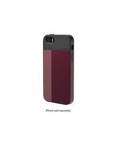 LUNATIK - FLAK Case for Apple® iPhone® 5 and 5s - Dark Raspberry