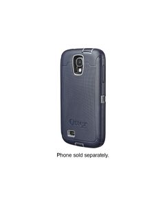 OtterBox - Defender Series Case for Samsung Galaxy S 4 Mobile Phones - Blue