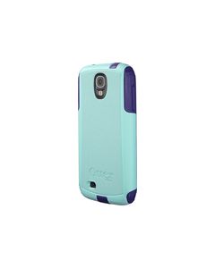 OtterBox - Commuter Series Case for Samsung Galaxy S 4 Mobile Phones - Aqua Blue/Lily