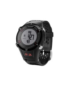 Garmin - Approach S2 GPS Golf Watch - Black/Red