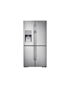 Samsung - 31.7 Cu. Ft. 4-Door Flex French Door Refrigerator with Convertible Zone - Stainless Steel