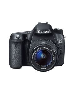 Canon - EOS 70D DSLR Camera with 18-55mm IS STM Lens - Black