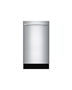 Bosch - 800 Series 18" Hidden Control Tall Tub Built-In Dishwasher with Stainless-Steel Tub - Stainless Steel
