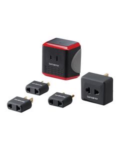 Samsonite - Converter/Adapter Kit - Red/Black