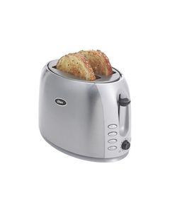 Oster - 2-Slice Wide-Slot Toaster - Black