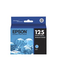Epson - 125 Ink Cartridge - Cyan