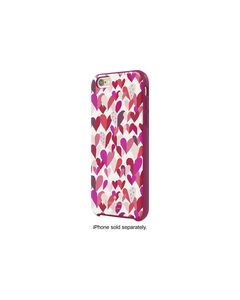 kate spade new york - Hybrid Hard Shell Case for Apple® iPhone® 6 Plus and 6s Plus - Confetti Hearts Multi Crystal Stones