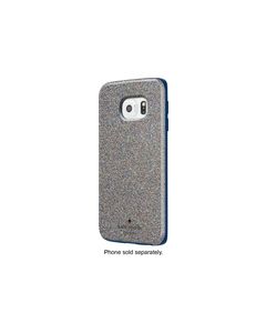 kate spade new york - Hybrid Hard Shell Case for Samsung Galaxy S6 edge Cell Phones - Multi Glitter/Navy