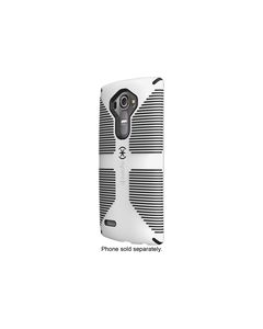 Speck - CandyShell Grip Case for LG G4 Cell Phones - White/Black