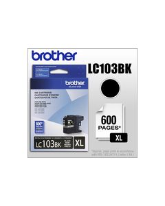 Brother - LC103BK XL High-Yield Ink Cartridge - Black