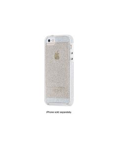 Case-Mate - Sheer Glam Case for Apple® iPhone® 5 and 5s - Clear/Champagne
