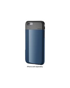 LUNATIK - FLAK Skin Case for Apple® iPhone® 6 and 6s - Dark Blue
