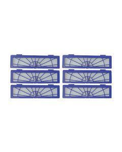 Neato Robotics - BotVac High-Performance Filters for Neato Robotics BotVac70E and BotVac75 Vacuums (6-Pack) - Black