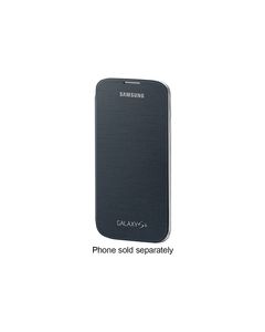 Samsung - Flip-Cover Case for Samsung Galaxy S 4 Mobile Phones - Black